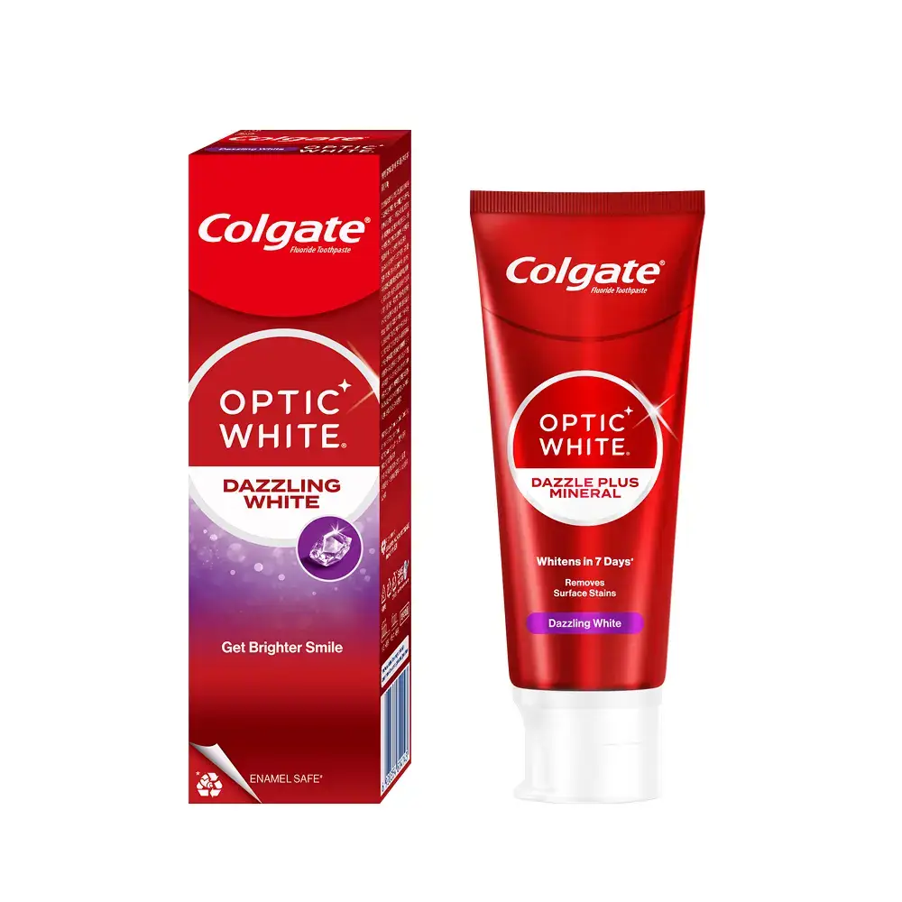 [불소 포함] 콜게이트 옵틱화이트 다즐링화이트 치약 100g